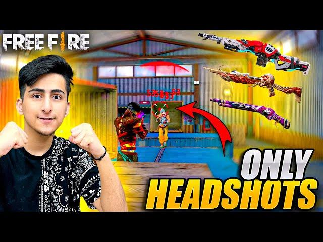 Only One Shots Headshots Challenge- Garena Free Fire