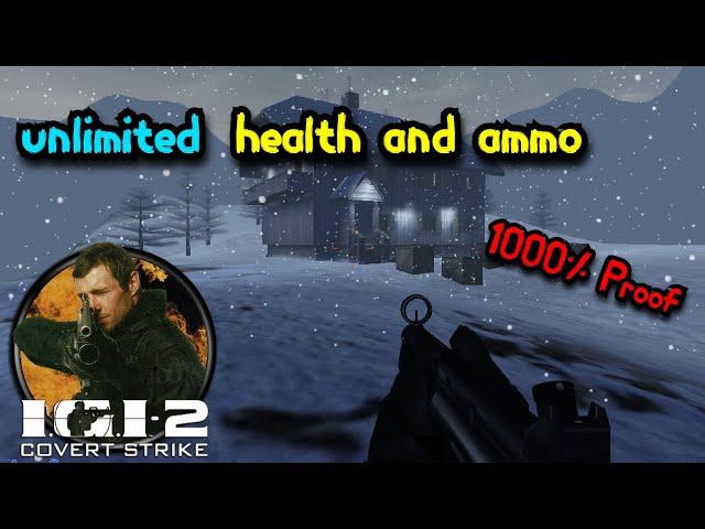 HOW TO GET UNLIMITED HEALTH AND AMMO IN IGI 2 : COVERT STRIKE || SAQQI ||