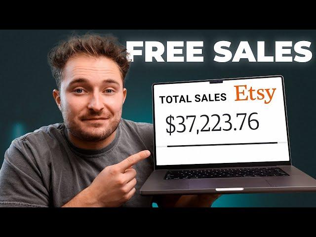 How I Make $9,300/week with Free Traffic on Etsy (No Ads)