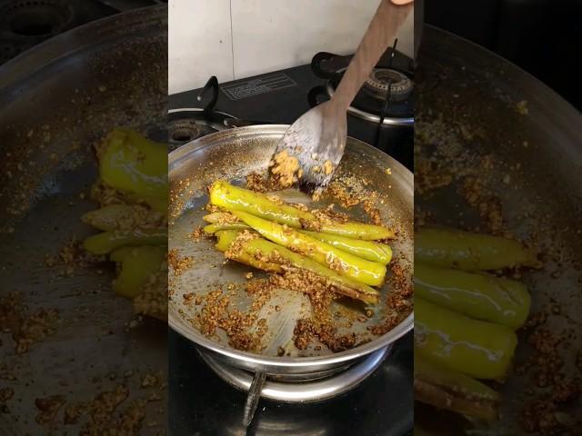 Dahi Mirch Fry - 5 Minute Recioe #Greenchillifry #Easyrecipes #Cooking #spicyfood