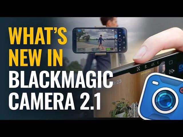 What's New in Blackmagic Camera for iOS 2.1!