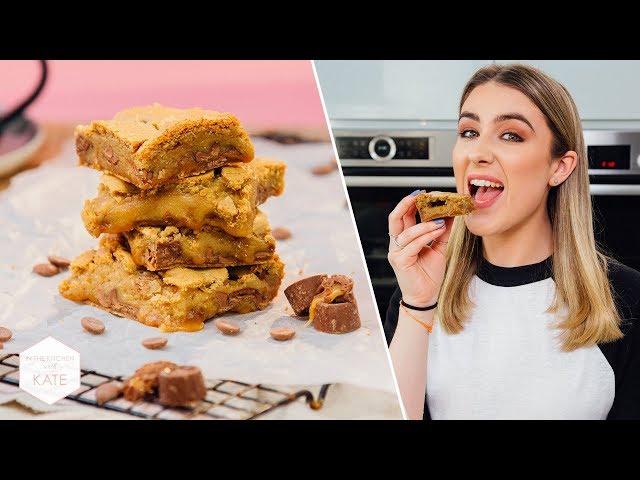 Rolo Caramel Cookie Bar - In The Kitchen With Kate