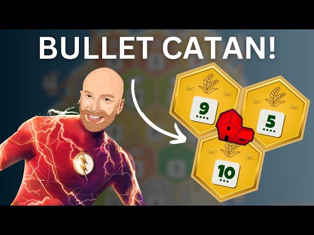 Catan Pro Plays INSANE Wheat Port With Demon Speed!