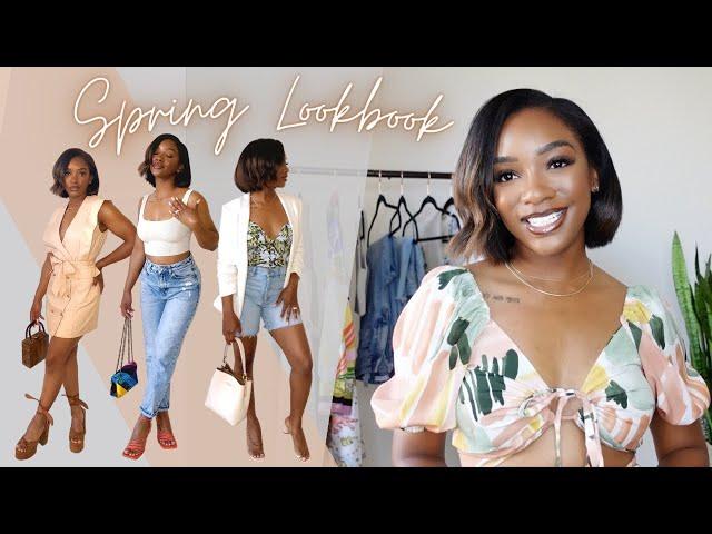 SPRING LOOKBOOK 2022 | Zara, Aritzia, H&M, Souk&Sepia + More | Chavi Allie