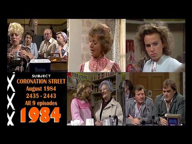 Coronation Street - August 1984