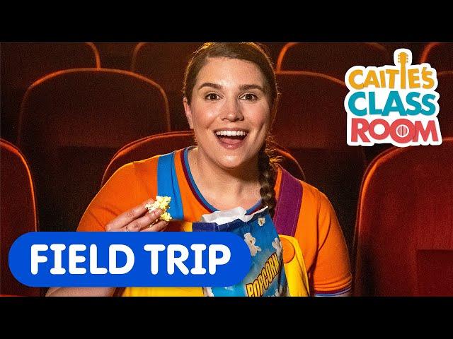 Let's Go To The Movie Theater! | Caitie's Classroom Field Trips | Learning Experiences for Kids!