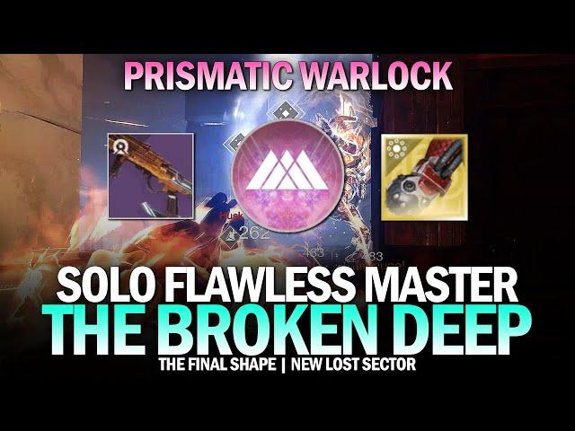 Solo Flawless New Master Lost Sector Broken Deep [Destiny 2]