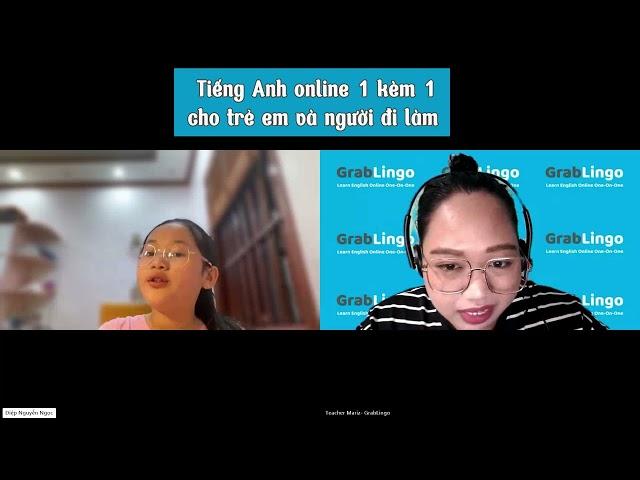 Teacher Mariz - Diệp Nguyễn Ngọc - Học tiếng Anh Online 1 kèm 1