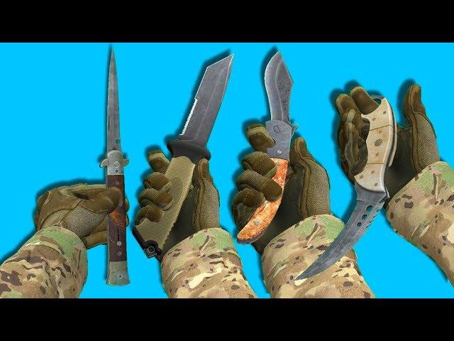 How to try out NEW knives in game [CS:GO - Horizon update]