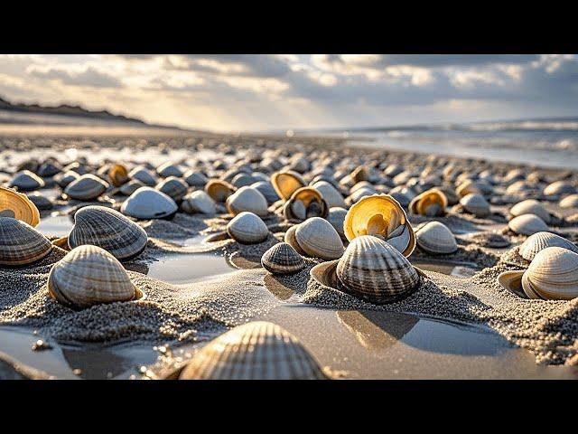 Digging clams is so relaxing. You can never dig enough clams. Today I got a full basket!