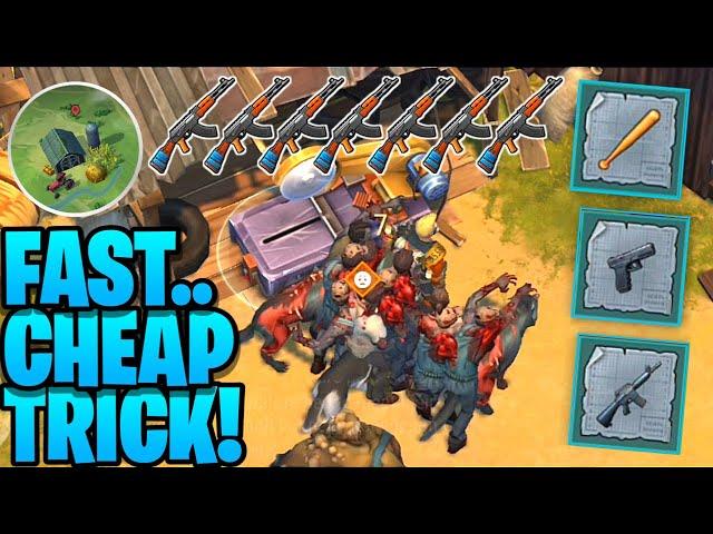 NOT MANY PLAYER KNOW THIS TRICK! CHEAP AND FASTER WAY TO CLEAR FARM CCF - LAST DAY ON EARTH SURVIVAL