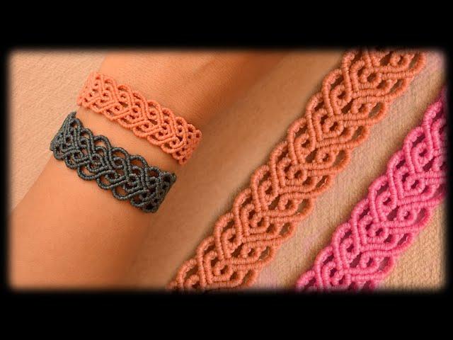 Macramé Tutorial | Amazing Macramé Heart Bracelet Tutorial | EASY DIY IDEA | DIY Jewelry