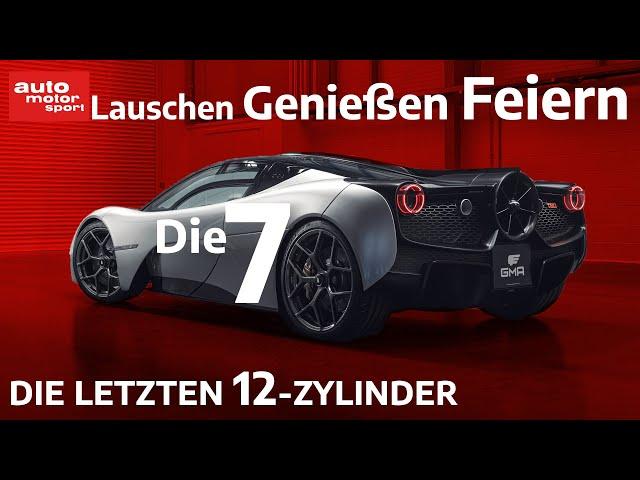 Die letzten 12-Zylinder - Lauschen + Genießen + Feiern! I auto motor und sport