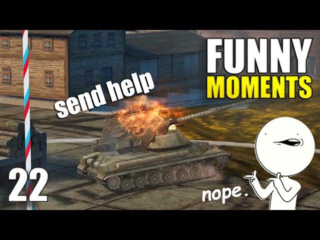 Wot Blitz Funny and Epic Moments #22