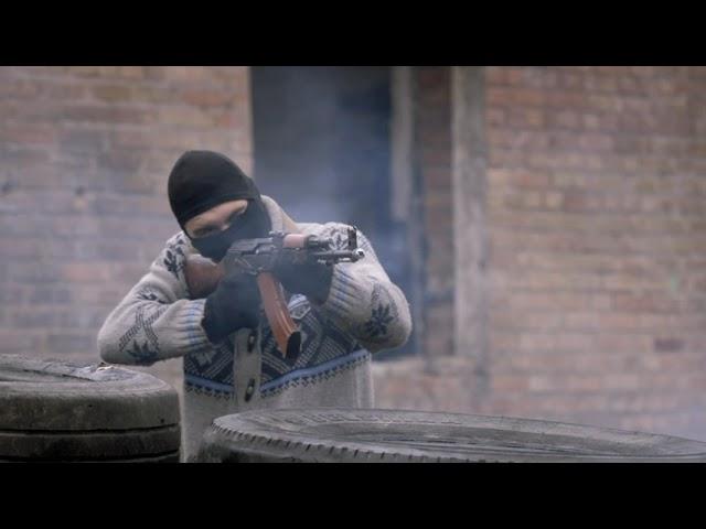 #Футаж выстрел из базуки и автомата ◄4K•HD► #Footage shot from bazooka and machine gun