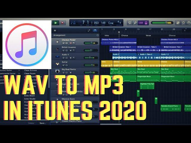 Convert Wav to Mp3 iTunes 2020 [Mac OS Tutorial]