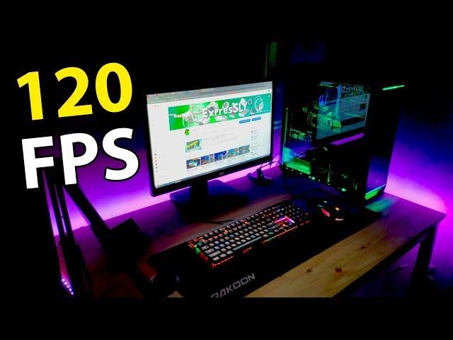 Tuning the system unit  RGB lights and 120 fps in all games  Case Aerocool RGB 500