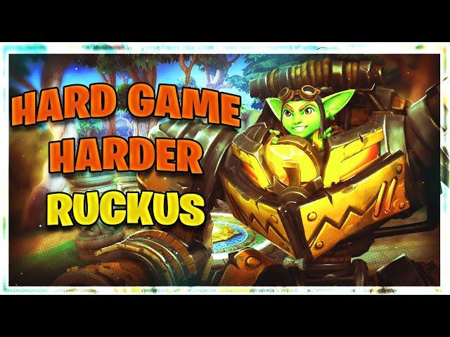 Hard Game VS 2 Healers - Ruckus Paladins Ranked