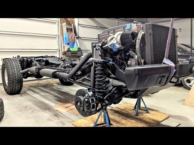 Mercedes G W463 complete rebuild (OM606 STD swap - part 3)