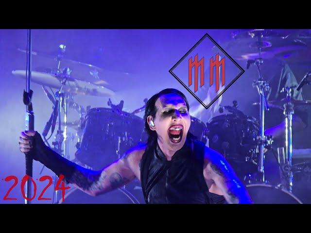 Marilyn Manson Live Full Show 4K - Mountain View, Shoreline 9-3-2024