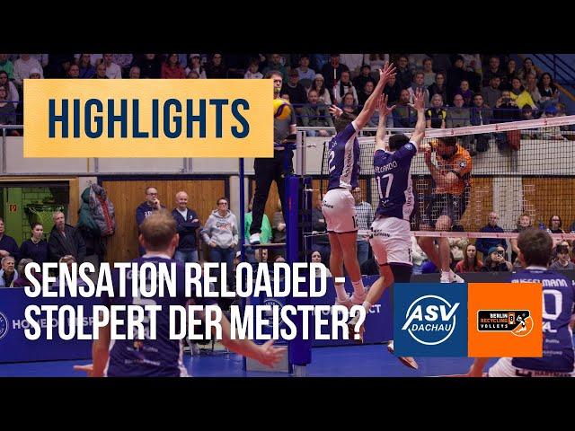 ASV Dachau - Berlin RECYCLING Volleys | Highlights Volleyball Bundesliga