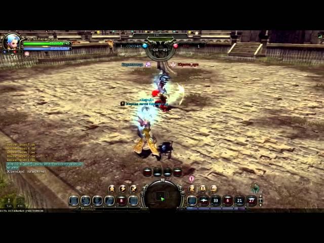 Dragon Nest PvP с подписчиком Криоомант Vs Гладиатор