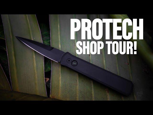 NEW Protech Knives Shop Tour! | Building a Godfather Operator