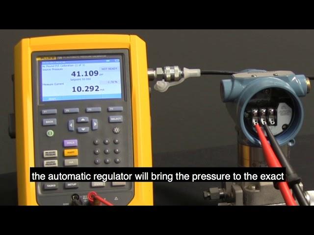 How to Perform a Pressure Calibration Using The Fluke 729