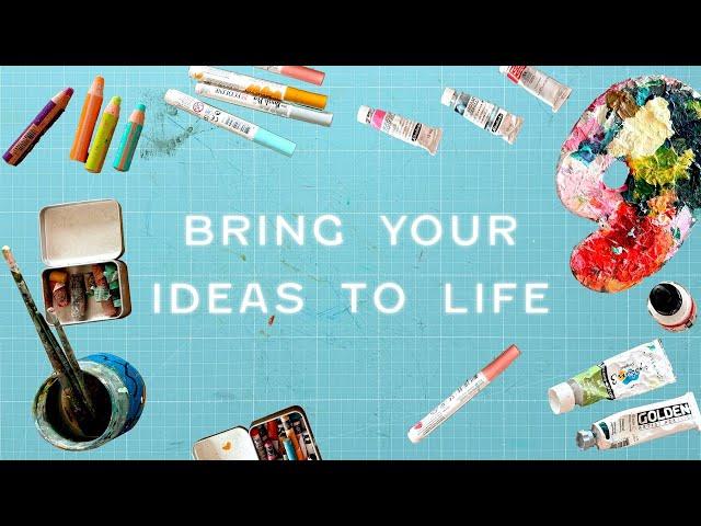 Start making art | 3 simple steps