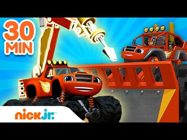 Blaze i megamaszyny | 30 minut akcji ratowych! | Nick Jr.