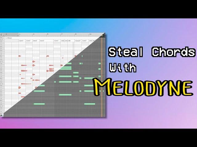 "Stealing" Chords and Progressions using Melodyne -- (How I analyze / breakdown music)