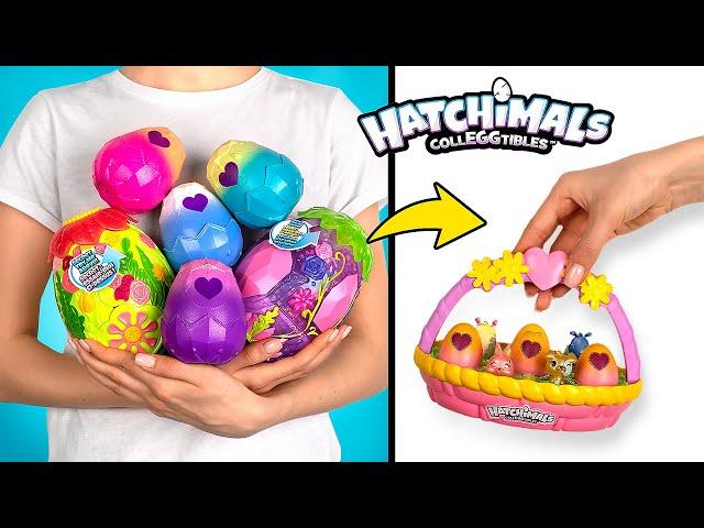 Открываем яйца Hatchimals CollEGGtibles со зверушками и красивыми феями!