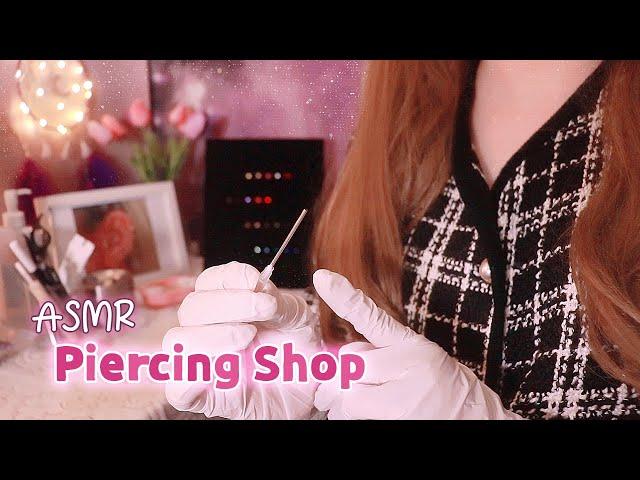 ASMR Natural Gemstone Piercing Shop (Roleplay)