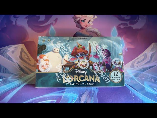 Lorcana Azurite Sea Booster Box Opening