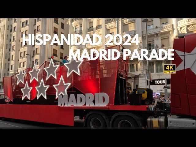 Hispanidad Madrid 2024 Parade | Celebrating Culture and Unity in Madrid