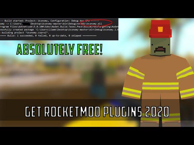 How to get ROCKETMOD plugins in 2021 | How to compile ROCKETMOD .dll files