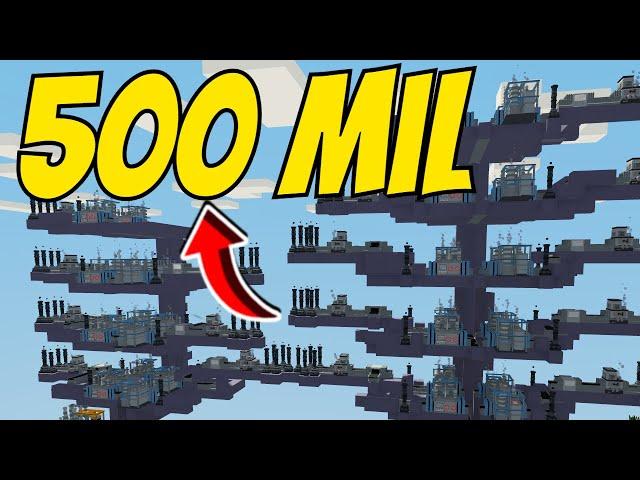 This Farm Made Me 500 Million Coins... (Roblox Islands)