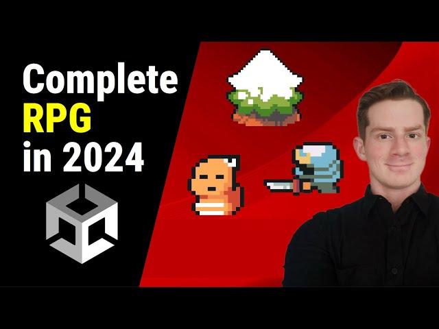 How to create 2D RPG game in Unity 2024 Sample