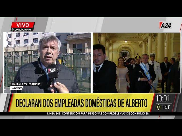 CASO CONTRA ALBERTO FERNÁNDEZ: "SON TESTIGOS ENSOBRADOS" - Mauricio D'Alessandro