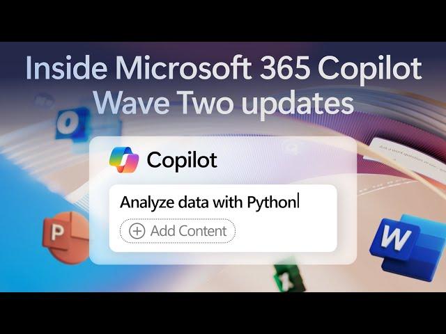 Microsoft 365 Copilot Wave Two updates - Pages, Excel, OneDrive, and agents