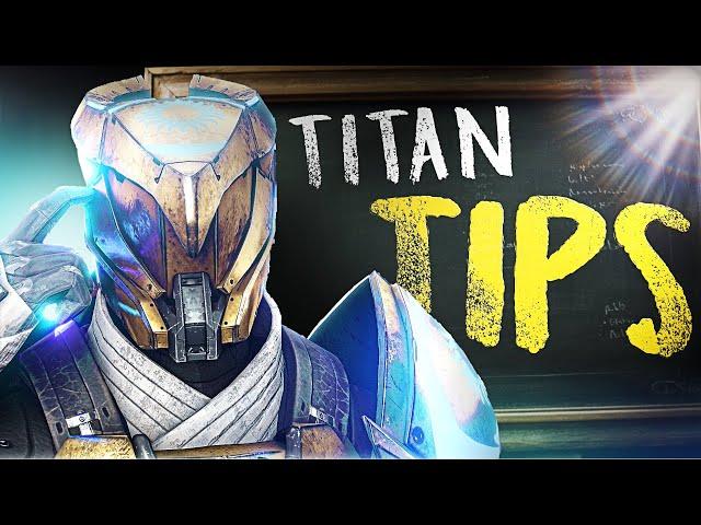 40 Titan Tips You DIDN'T Know in Destiny 2