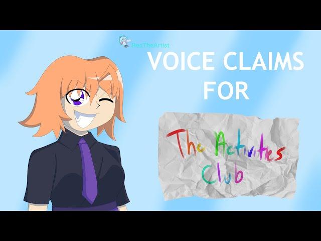 (Original Content) [Headcanon Voices] The Activities Club