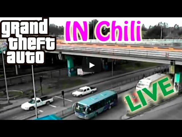 Безумный водитель грузовика устроил GTA в Чили / Mad trucker gave GTA in Chile