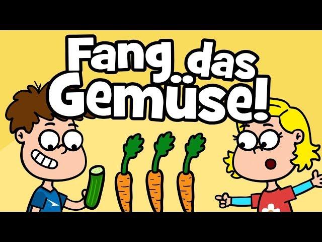   Kinderlied Familie | Gesunde Ernährung - Fang das Gemüse - Hurra Kinderlieder