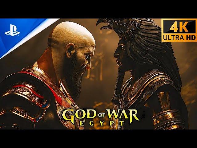 God of War 6 Egypt Official Gameplay PS5 4K