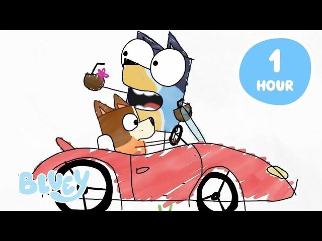 LIVE: Amazing Travels   | 1 HOUR+ | Travel Games with Bluey and Bingo | Bluey