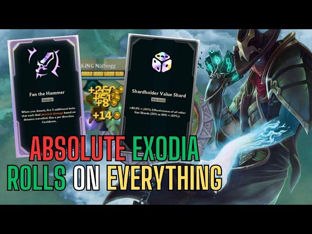 1 in Quintillion Odds: 80% Prismatic Stat Shard + Insane Prismatic Item Exodia Build | League Arena