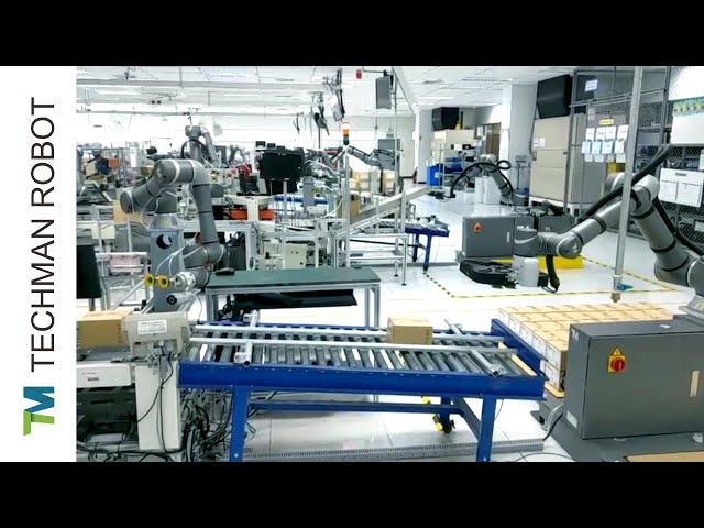 V2A043 TM AI Cobot - SSD Factory - Palletizing