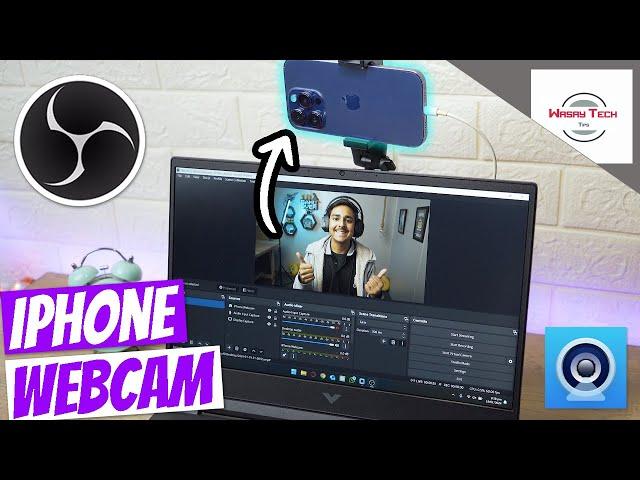 How to use iPhone as Webcam with OBS or Stream Labs 2024 | Use iPhone as Webcam with OBS Studio 