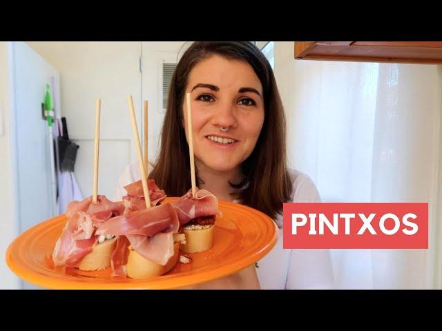 Make Your Own Pintxos At Home! Try This Ham, Goat's Cheese, and Sun-dried Tomato Pintxo